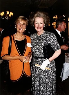 Lady Raine Spencer Step Mother To The Princess Of WalesWith TV Presenter Jill Dando Lady Raine Spencer Step Mother To The Princess Of WalesWith TV Presenter Jill Dando