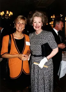 Lady Raine Spencer Step Mother To The Princess Of WalesWith TV Presenter Jill Dando Lady Raine Spencer Step Mother To The Princess Of WalesWith TV Presenter Jill Dando