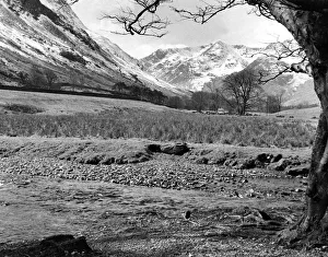 Lake District - Patterdale with Helvellyn in the background 4 April 1969 Lake District - Patterdale with Helvellyn in the background 4 April 1969