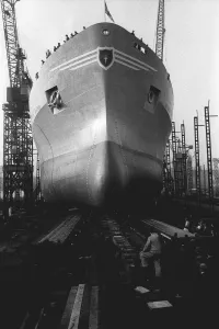 The launch of the Stolt Lion tanker at Hebburn on the 16th October, 1970 The launch of the Stolt Lion tanker at Hebburn on the 16th October, 1970