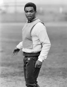 Laurie Cunningham on his first day of training at West Bromwich Albion Laurie Cunningham on his first day of training at West Bromwich Albion