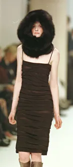 Lawrence Steele's Fur Hat for Milan fashion Week 1999 Milan Collections Lawrence Steele's Fur Hat for Milan fashion Week 1999 Milan Collections