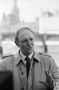 Leader of the Labour Party Neil Kinnock at the House of Commons. 18th January 1984 Leader of the Labour Party Neil Kinnock at the House of Commons. 18th January 1984