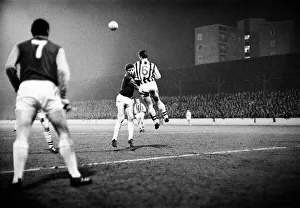 League cup Final First Leg match at Upton park. West Ham United 2 v West Bromwich League cup Final First Leg match at Upton park. West Ham United 2 v West Bromwich