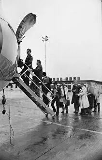 Images Dated 19th April 1979: Leaving the showers of Teesside for warmer weather aboard