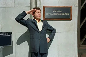 Lee Evans Comedian/Actor October 98 Outside the British Broadcasting corporation Lee Evans Comedian/Actor October 98 Outside the British Broadcasting corporation