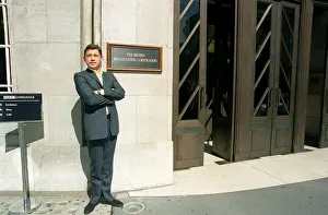 Lee Evans Comedian/Actor October 98 Outside the British Broadcasting corporation Lee Evans Comedian/Actor October 98 Outside the British Broadcasting corporation
