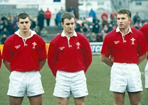 Lee Jarvis, Wales Under 21s Rugby Union Player, match action, 31st January 1997 Lee Jarvis, Wales Under 21s Rugby Union Player, match action, 31st January 1997