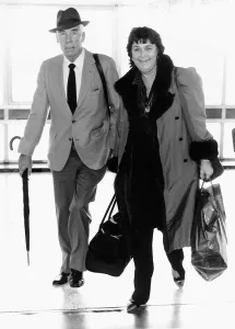 Lee Marvin American actor and wife Pamela, 1984 Lee Marvin American actor and wife Pamela, 1984