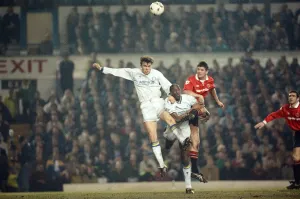 Leeds United 0 - 0 Manchester United, Premier League match at Elland Road Leeds United 0 - 0 Manchester United, Premier League match at Elland Road