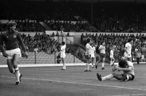 Leeds United 0 v. Arsenal 0. Division one football. September 1981 MF03-14-003 Leeds United 0 v. Arsenal 0. Division one football. September 1981 MF03-14-003