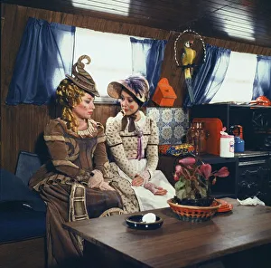 Left to Right Barbara Windsor as Saucy Nancy and Una Stubbs as Aunt Sally Left to Right Barbara Windsor as Saucy Nancy and Una Stubbs as Aunt Sally