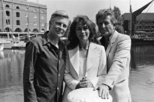 Images Dated 17th August 1981: Left to right, Paul Daneman, Nanette Newman and Keith Barron