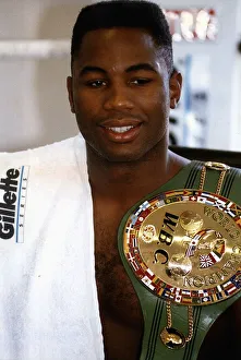 Lennox Lewis Boxing WBC Heavyweight champion of the World 28th February 1993 Lennox Lewis Boxing WBC Heavyweight champion of the World 28th February 1993