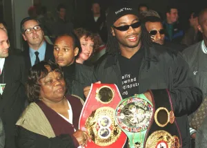 Lennox Lewis November 1999 World boxing championarrives back in Britain Monday 22 Lennox Lewis November 1999 World boxing championarrives back in Britain Monday 22