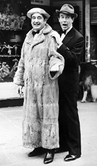 Leslie Crowther TV Presenter with Bernie Winters as Flanagan Leslie Crowther TV Presenter with Bernie Winters as Flanagan