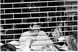 Leslie Grantham actor signs autographs August 1986 Dbase MSI Leslie Grantham actor signs autographs August 1986 Dbase MSI