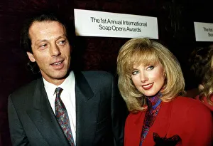 Leslie Grantham actor at the Soap Awards with Morgan Fairchild November Leslie Grantham actor at the Soap Awards with Morgan Fairchild November