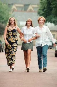 A Level stars at Central High, Jesmond - from left to right, Christine Dixon A Level stars at Central High, Jesmond - from left to right, Christine Dixon