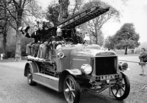 A Leyland WD1 1918 open fire engine entered by Paul Engelmann from Saffron Walden A Leyland WD1 1918 open fire engine entered by Paul Engelmann from Saffron Walden