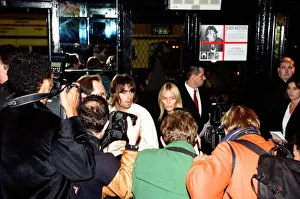 Liam Gallagher and Patsy Kensit at the launch of The Rolling Stones video " Liam Gallagher and Patsy Kensit at the launch of The Rolling Stones video "