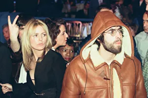 Liam Gallagher, singer with pop rock group Oasis, at The Brit Awards Liam Gallagher, singer with pop rock group Oasis, at The Brit Awards