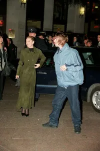 Liam Gallagher Singer September 98 Arriving for a film premiere with his wife Liam Gallagher Singer September 98 Arriving for a film premiere with his wife