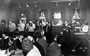 Lib - North East band East Side Torpedoes 24 October 1982 - Nigel Stanger, back row Lib - North East band East Side Torpedoes 24 October 1982 - Nigel Stanger, back row