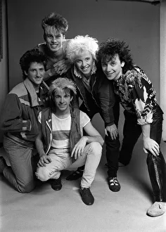 Limahl singer of pop band Kajagoogoo in studio 1983 Limahl singer of pop band Kajagoogoo in studio 1983