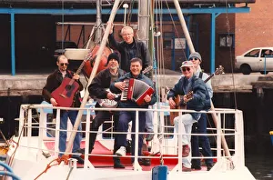 Lindisfarne at the 1997 North Shields Fish Quay Festival launch. 21/05/97 (circa) Lindisfarne at the 1997 North Shields Fish Quay Festival launch. 21/05/97 (circa)