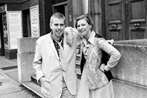 Lisa Tramontin and Tim Spall - August 1978 winners of this years Ronson Awards for Lisa Tramontin and Tim Spall - August 1978 winners of this years Ronson Awards for