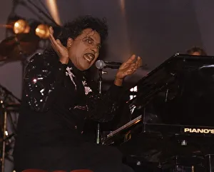 Little Richard rock and roll legend at Sports Palace Antwerp Belgium Little Richard rock and roll legend at Sports Palace Antwerp Belgium