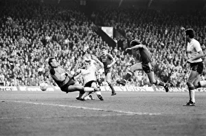 Liverpool 5-0 Nottingham Forest, league match at Anfield, Wednesday 13th April 1988 Liverpool 5-0 Nottingham Forest, league match at Anfield, Wednesday 13th April 1988