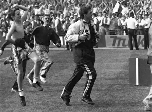 Liverpool FC player Kenny Dalglish celebrates victory against Everton in the FA Cup final Liverpool FC player Kenny Dalglish celebrates victory against Everton in the FA Cup final