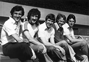 Liverpool FC players l-r Ray Kennedy, Terry McDermott, Emlyn Hughes Liverpool FC players l-r Ray Kennedy, Terry McDermott, Emlyn Hughes