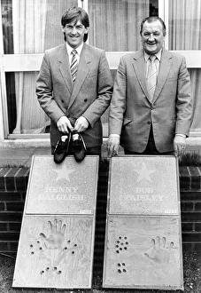 Liverpool manager Bob Paisley and Kenny Dalglish, two of a Liverpool all star cast who Liverpool manager Bob Paisley and Kenny Dalglish, two of a Liverpool all star cast who