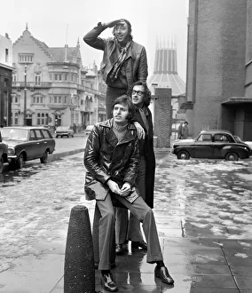 Liverpool pop group The Scaffold pictured in their home city Liverpool pop group The Scaffold pictured in their home city