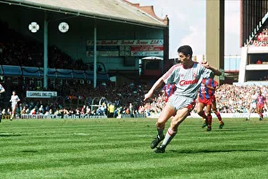 Liverpool striker Ian Rush scores against Crystal Palace in the 1990 FA Cup Semi Final Liverpool striker Ian Rush scores against Crystal Palace in the 1990 FA Cup Semi Final