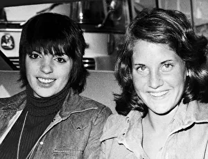 Liza Minnelli and Lorna Luft daughters of actress Judy Garland MSI Liza Minnelli and Lorna Luft daughters of actress Judy Garland MSI