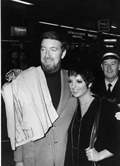 Liza Minnelli with her new husband Jack Haley September 1974 at Heathrow Airport Liza Minnelli with her new husband Jack Haley September 1974 at Heathrow Airport
