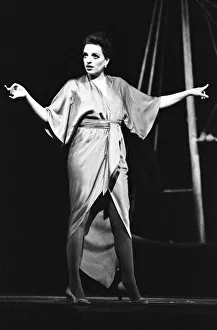 Liza Minnelli in her role as the storyteller on stage at the Royal Opera House Liza Minnelli in her role as the storyteller on stage at the Royal Opera House
