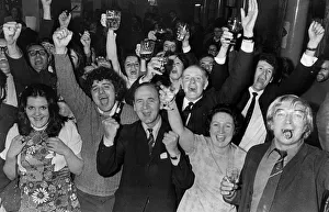 Llanelli rugby supporters celebrating after their team's 9-3 win over the All Blacks Llanelli rugby supporters celebrating after their team's 9-3 win over the All Blacks