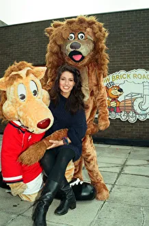 The Loco Lion appeal was launched at North Tees Hospital by Gladiator Diane Youdale (Jet) The Loco Lion appeal was launched at North Tees Hospital by Gladiator Diane Youdale (Jet)