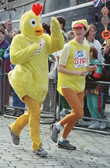 London Marathon - 1991. The runners go round Cutty Sark London Marathon - 1991. The runners go round Cutty Sark