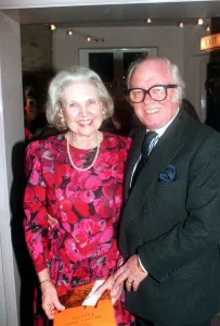 LORD ATTENBOROUGH WITH WIFE LADY SHEILA ATTENBOROUGH AT THE GALA OPENING OF THE ORANGE LORD ATTENBOROUGH WITH WIFE LADY SHEILA ATTENBOROUGH AT THE GALA OPENING OF THE ORANGE