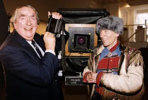 Lord Dennis Healey Snaps Richard O Brien Of The Crystal Maze Lord Dennis Healey Snaps Richard O Brien Of The Crystal Maze