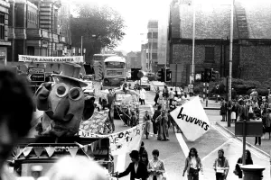 The Lord Mayor of Newcastle's parade in the city centre on the 23rd June 1979 The Lord Mayor of Newcastle's parade in the city centre on the 23rd June 1979
