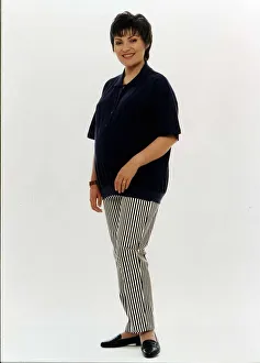 Lorraine Kelly TV Presenter posing whilst pregnant circa May 1994 Lorraine Kelly TV Presenter posing whilst pregnant circa May 1994