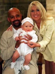 Louis Emerick Brookside actor June 1997 with partner Lisa Crawford Louis Emerick Brookside actor June 1997 with partner Lisa Crawford