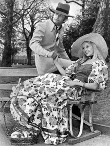 Lovely Jenny Clare looks a real Southern belle in a full-skirted party dress by Kati Lovely Jenny Clare looks a real Southern belle in a full-skirted party dress by Kati